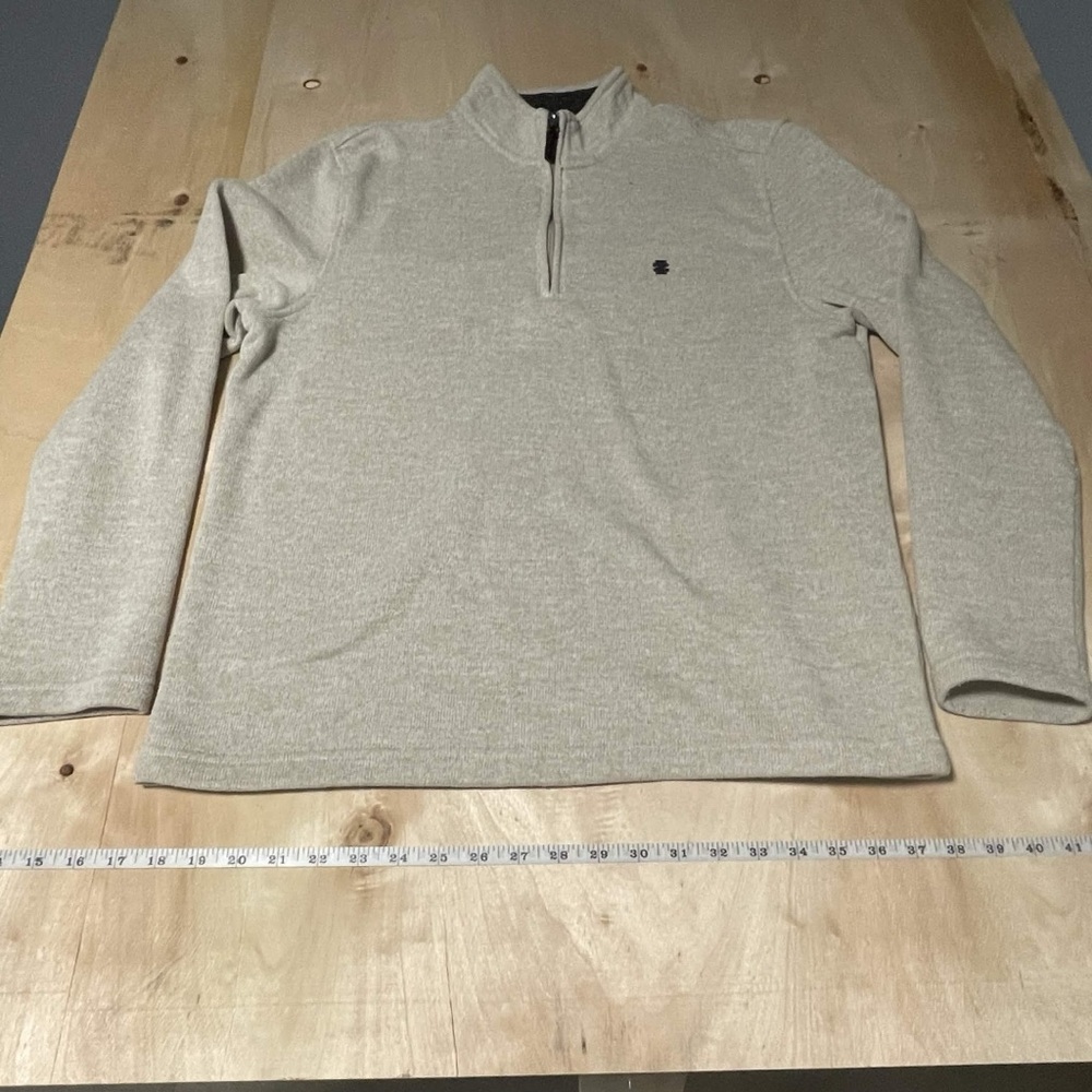 Large Quarter zip sweater